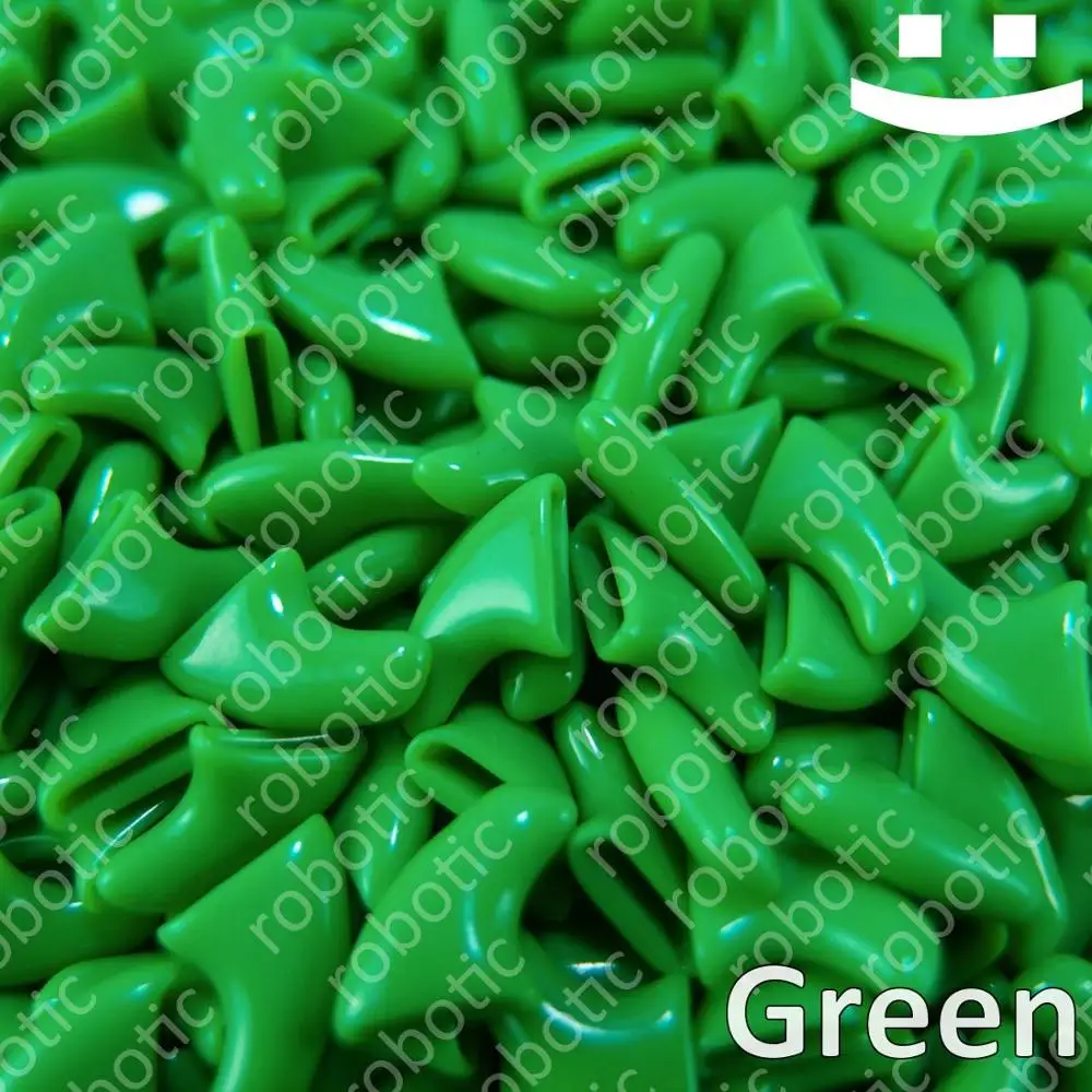 Green 60 шт.-мягкие колпачки для ногтей для кошек+ 3x клей+ 3x аппликатор/* XS, S, M, L, cover, cat, zpo*/ - Цвет: Green