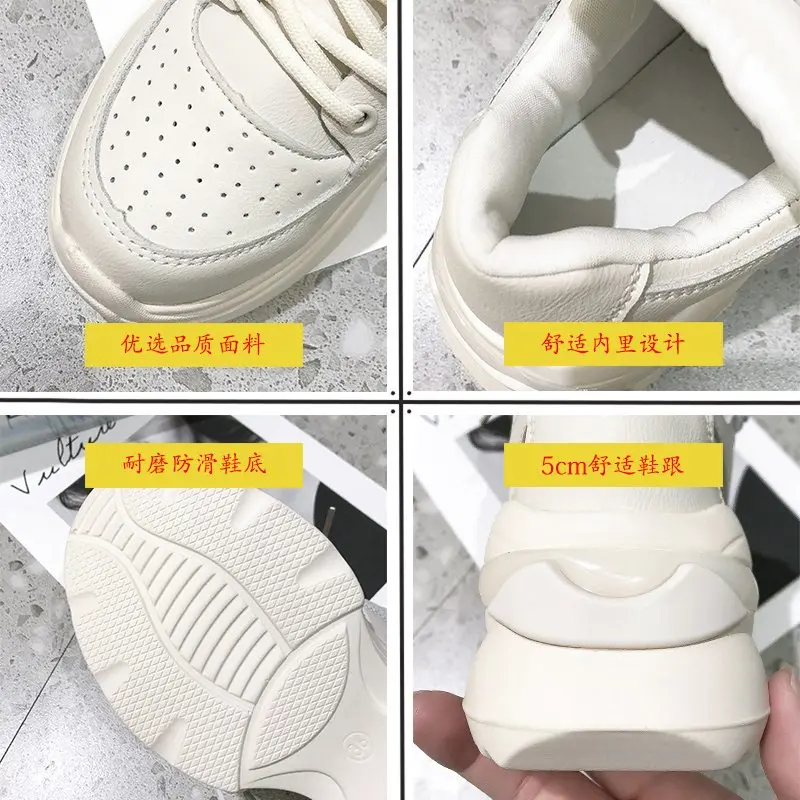 Европейская станция Весна 2019 супер горячие маленькие белые туфли для отдыха в