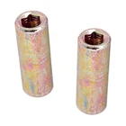 Металлические пряжки для басов гитары, 2 шт., 8 мм9 мм