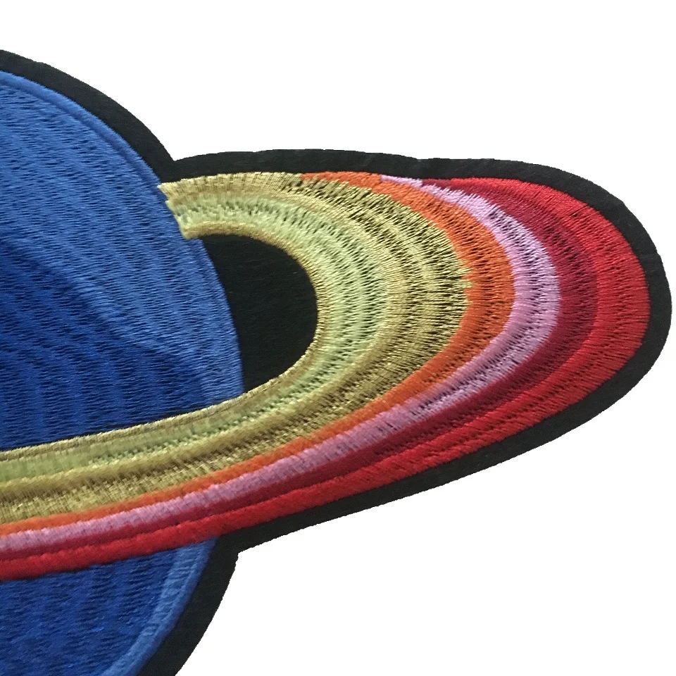 2 шт. нашивки в виде НЛО для одежды сумок аппликация с помощью утюга на космосе