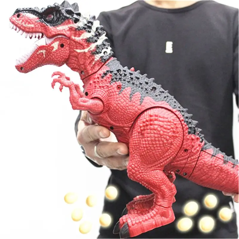 Игрушка-динозавр T-Rex с имитацией пламени тираннозавр распылителем воды для детей