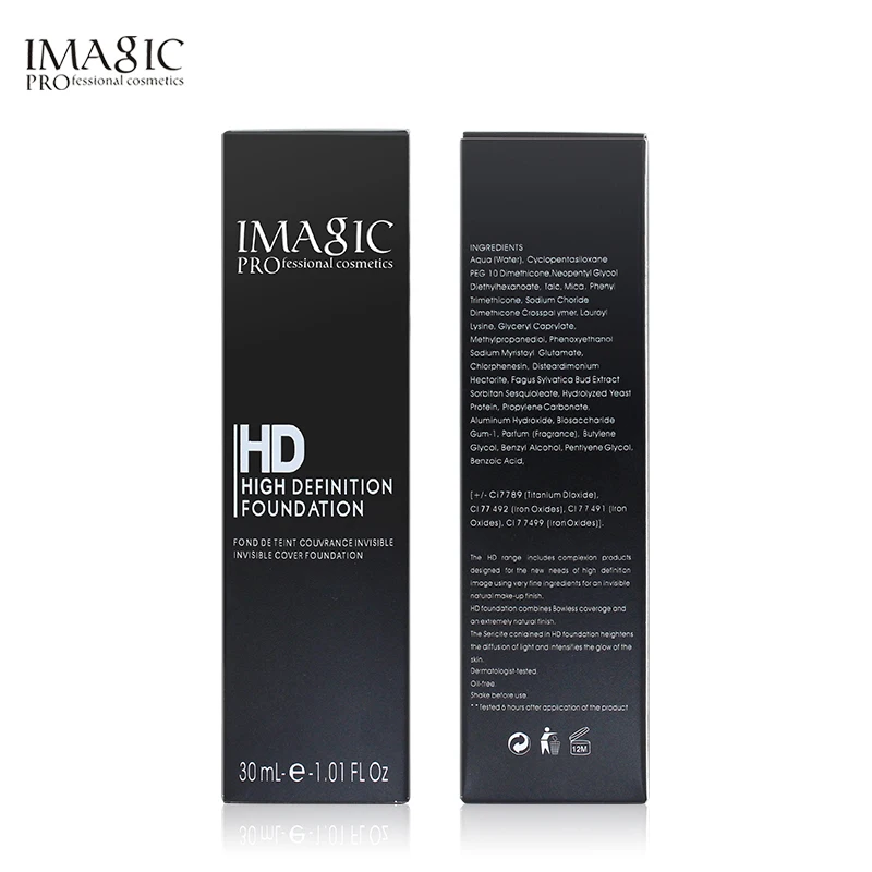 Увлажняющий консилер IMAGIC HD Жидкий тональный крем тени для макияжа косметический