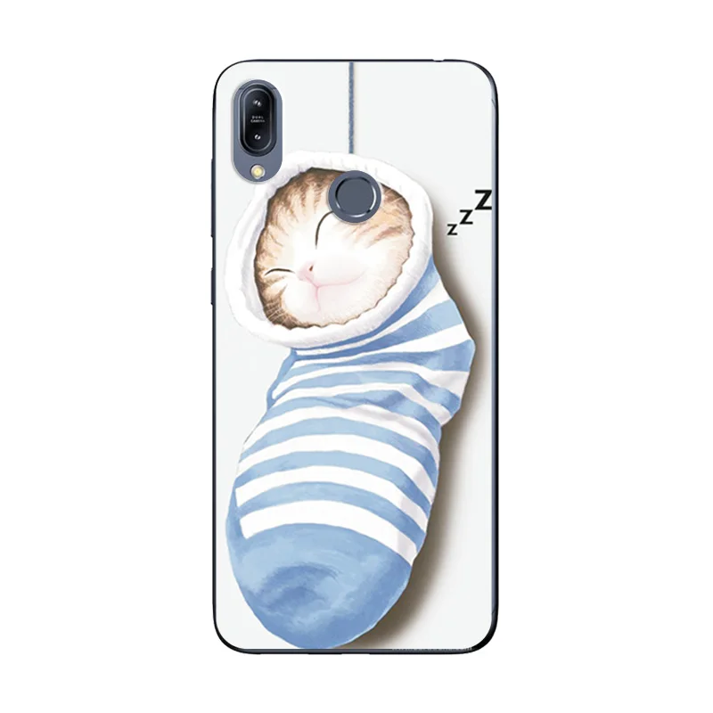 Z01 Чехол Для Zenfone Max M2 ZB633KL ZB 633KL 6,3 '', Чехол Для Zenfone Max M2, мягкий чехол, чехол для Asus ZB633KL Fundas - Цвет: Z01