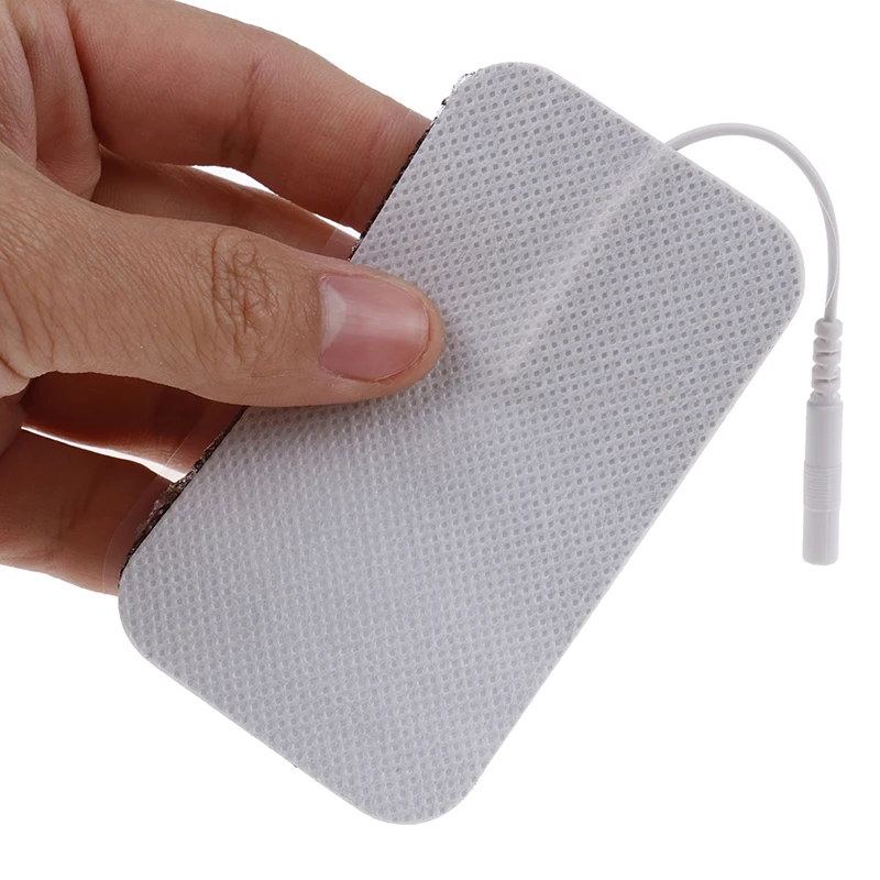 

Body Massager Replacement Pads With 2mm Plug 8pcs/10pcs Electrode Pads Tens Electrodes For Tens Digital Therapy Machine