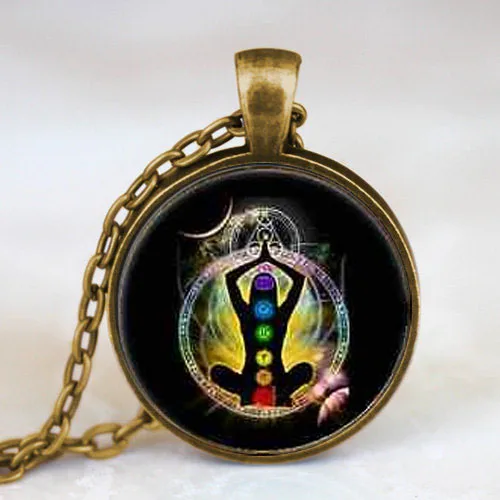 Просвещенный кабошон Мужская цепочка ручной работы 1 новое модное Латунное