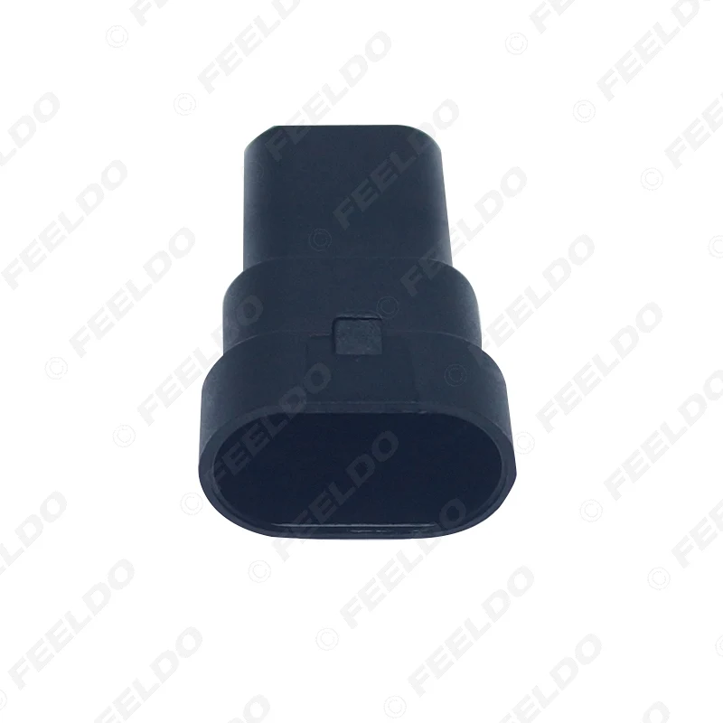 FEELDO водонепроницаемый авто HID лампа Разъем для 9006/HB4 LED/HID свет 2Pin Way вилки