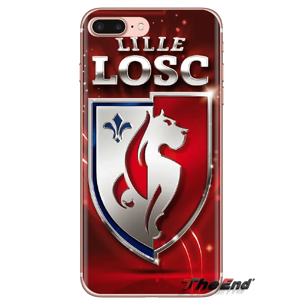 Для Huawei Mate Honor 4C 5C 5X 6X 7 7A 7C 8 9 10 8C 8X 20 Lite Pro Мягкий Силиконовый ТПУ чехол Losc Lille логотип