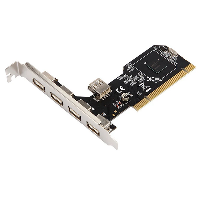 PCI к 5 портам USB 2 0 концентратор адаптер карта NEC Чип контроллер USB2.0 расширения 480