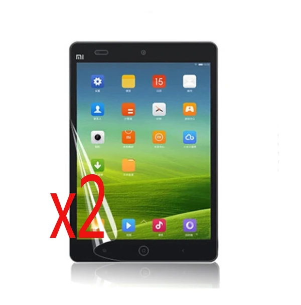 2х прозрачные пленки + одежда новая Защитная пленка для ЖК-дисплея Xiaomi Mipad 1 Mi Pad 7 9