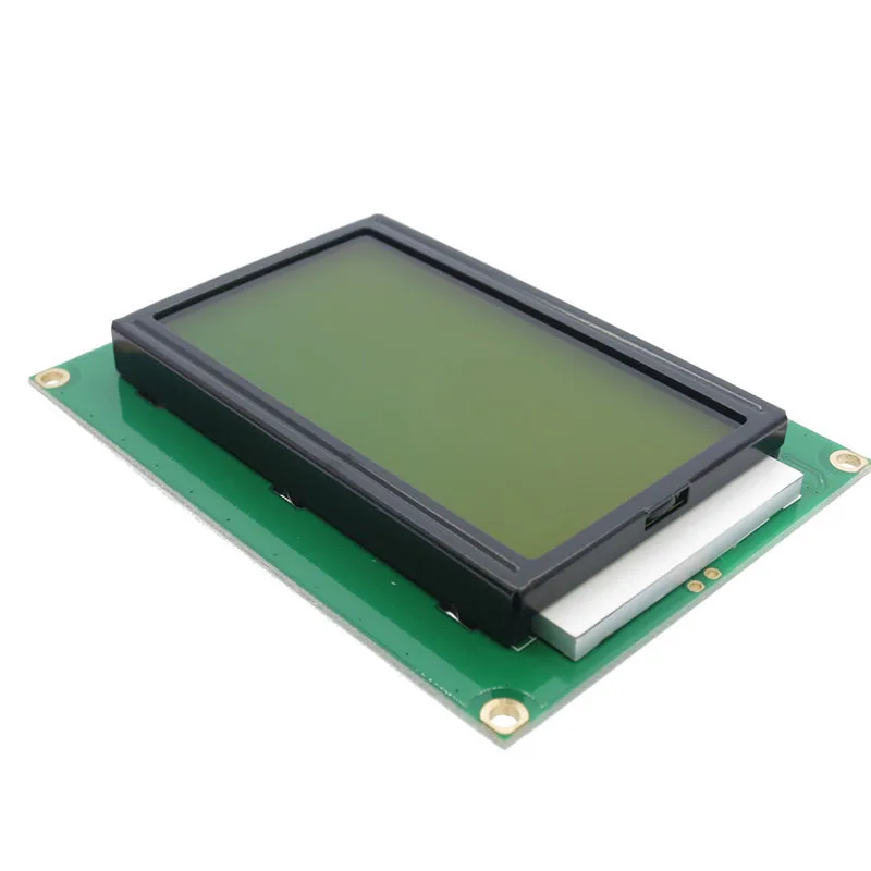ЖК модуль с подсветкой ST7920 для arduino raspberry pi 128*64 точки 5 В синий экран 12864 дюйма|lcd