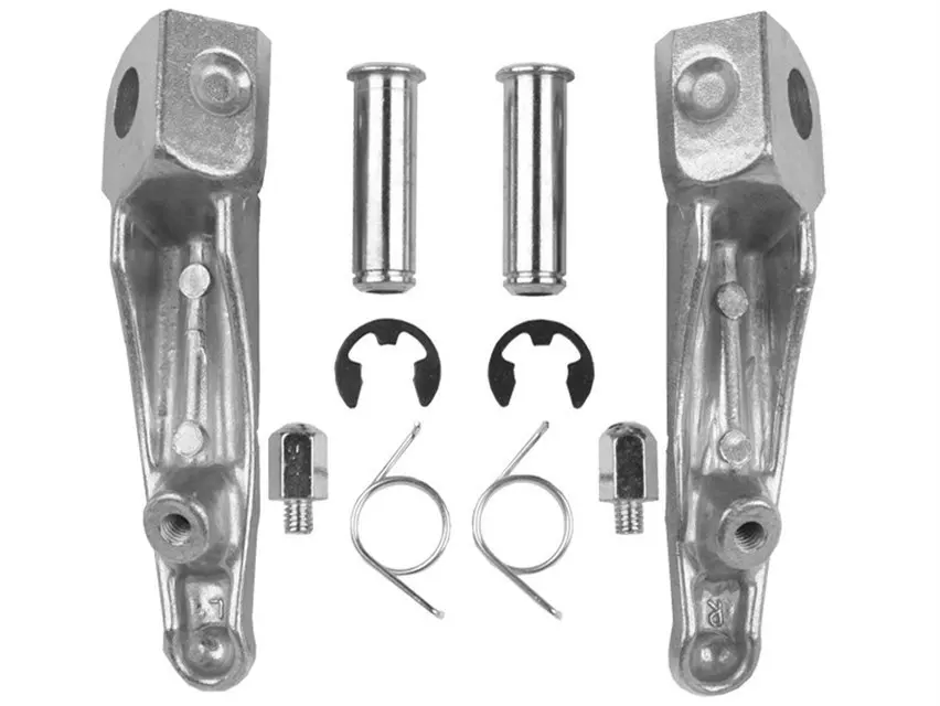 Передняя подставки для ног пригодный Kawasaki Ninja ZX6R 9R 10R 12R ZX636 EX650 ER6F ER6N 650R Z750 1000 1000SX