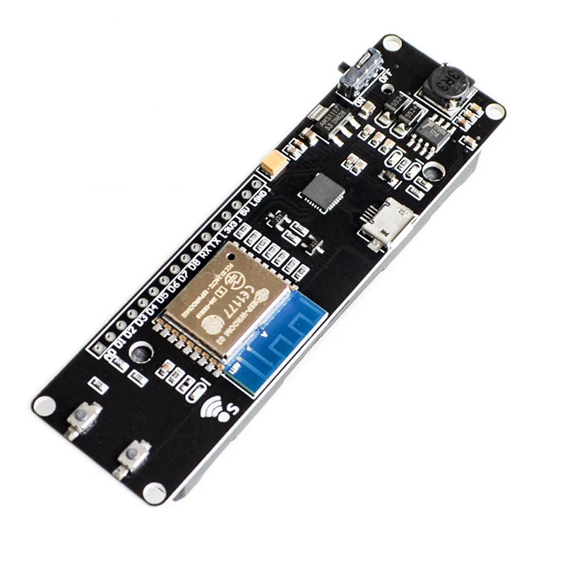 10 шт Wemos esp-wroom-02 материнская плата D1 мини-модуль Wi-Fi ESP8266 + 18650 Крышка батарейного
