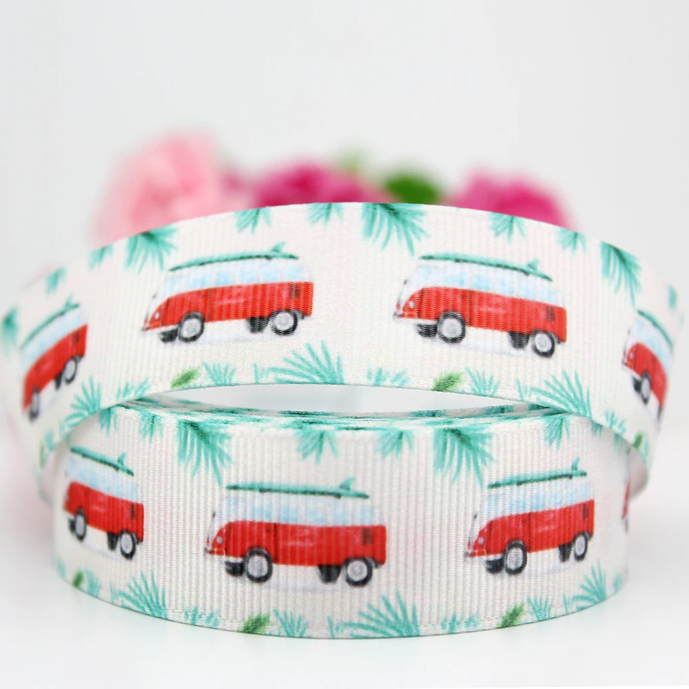 

Mix 4 patterns 7/8" cartoon car printed grosgrain ribbon set 22mm 20 yards DIY bows gift wrapping wedding decoration ribbons