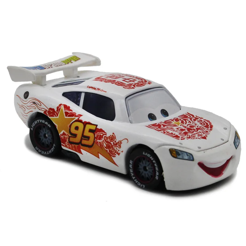 Машинки Disney Pixar Тачки 2 No.95 Молния Маккуин игрушечные машинки из металлического