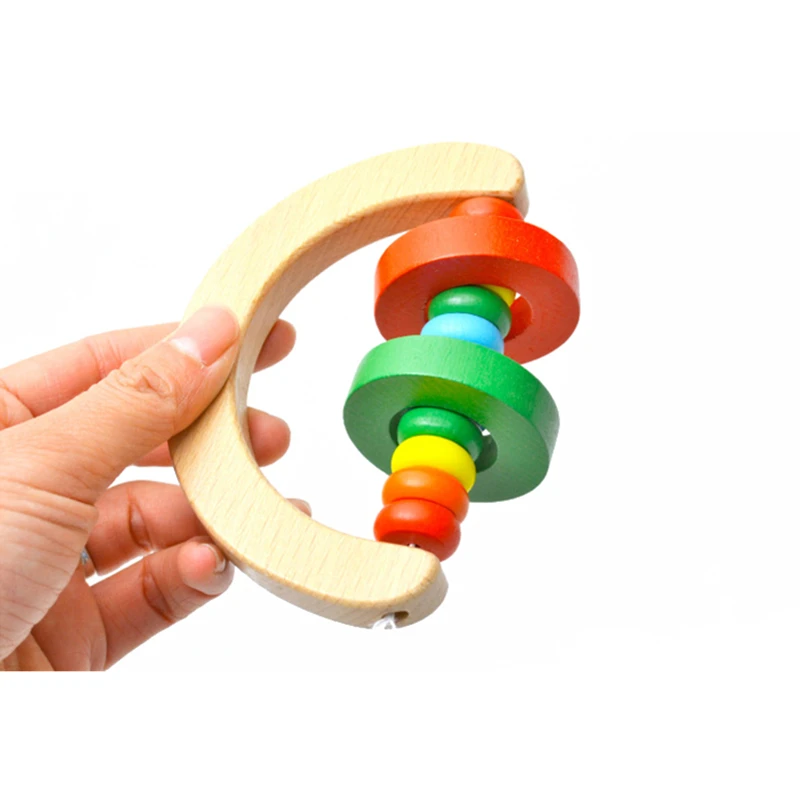1 шт. детская деревянная погремушка-колокольчик | Игрушки и хобби