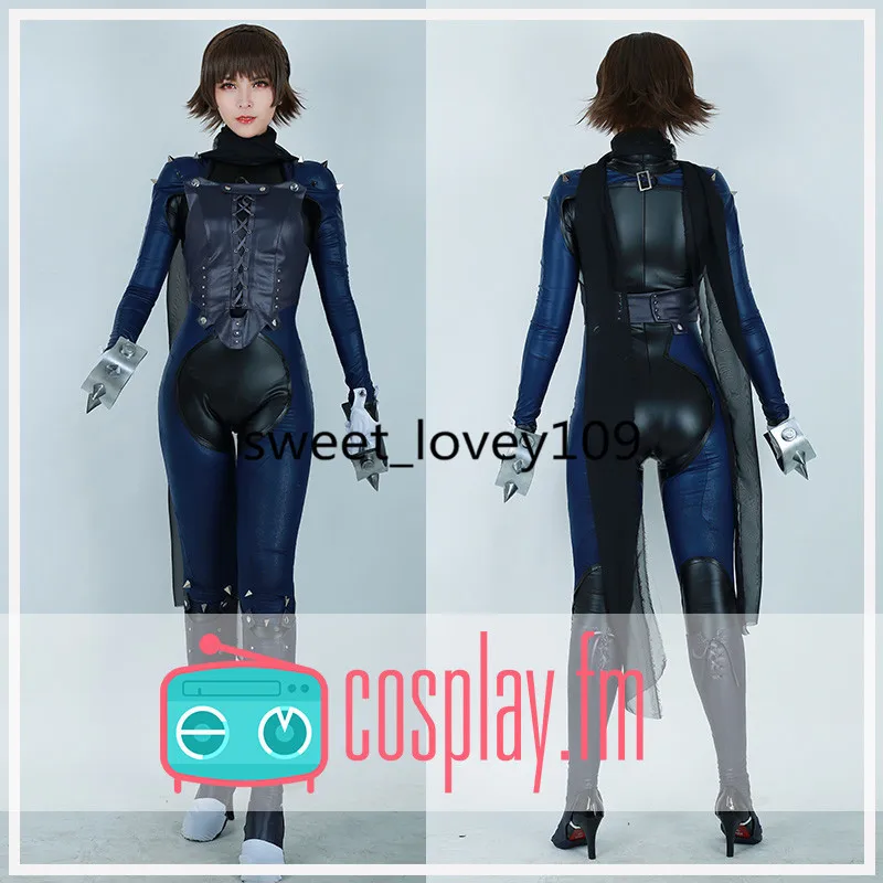 Persona 5 queen Makoto Niijima косплей костюм военная одежда с шарфом и маками полный комплект