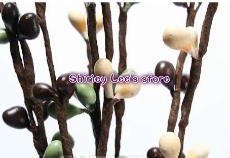 Новое поступление! 192 шт. длинные Искусственные растительные ягоды 12 дюймов спрей