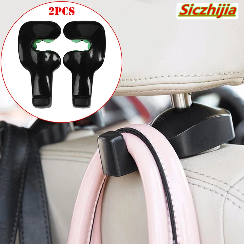 2 multifunctional car seat hooks for Hyundai ix35 iX45 iX25 i20 i30 Sonata Verna Solaris Elantra Accent Veracruz | Автомобили и
