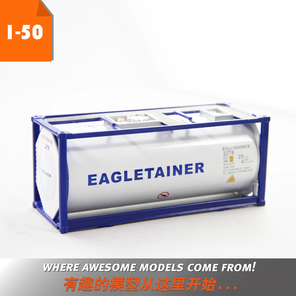 Коллекционная игрушка из сплава модель 1:50 Масштаб EAGLETAINER Танк CIMC банок контейнер