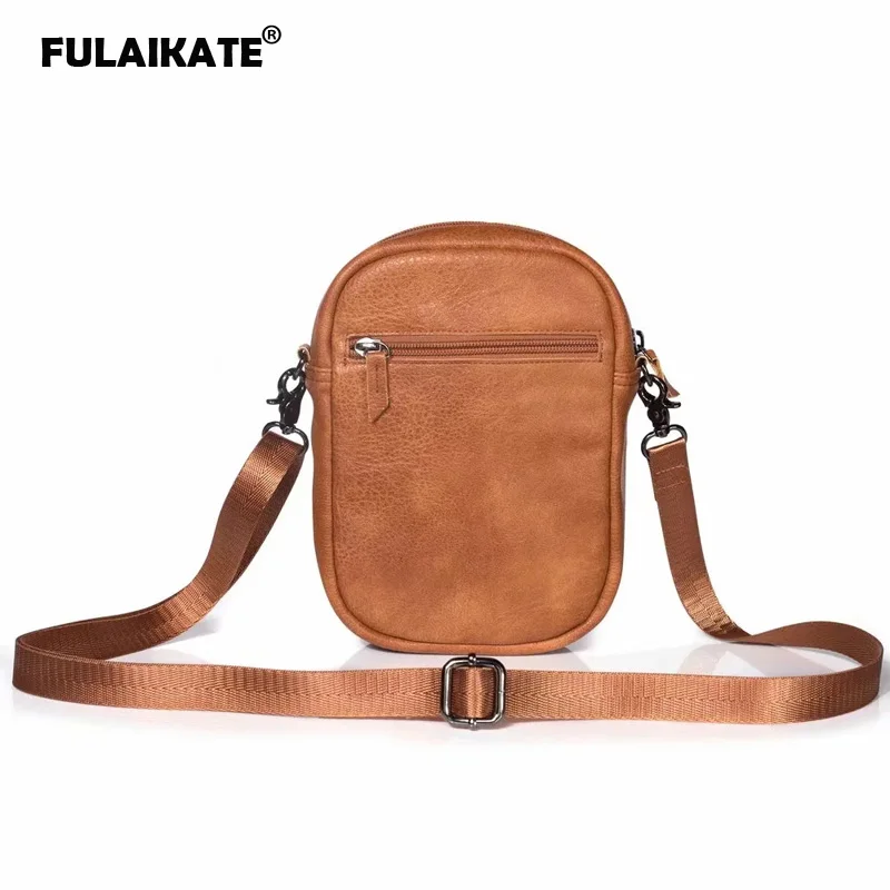 Овальная универсальная сумка на плечо FULAIKATE из искусственной кожи чехол большого