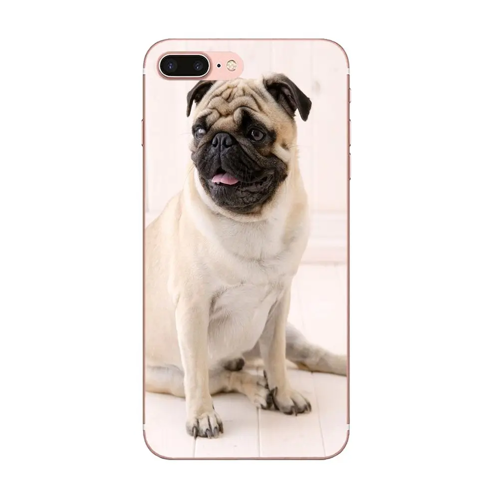Игрушка собака мопс с милой собачкой для Huawei Honor 4C 5A 5C 5X6 6A 6X7 7A 7C 7X8 8C 8 S 9 10 10i 20 20i Lite рro мягкий чехол для мобильного телефона чехол для телефона