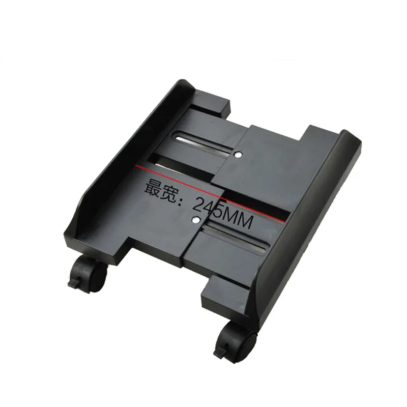 Универсальный черный H корпус для компьютера кронштейн крепления на колесах