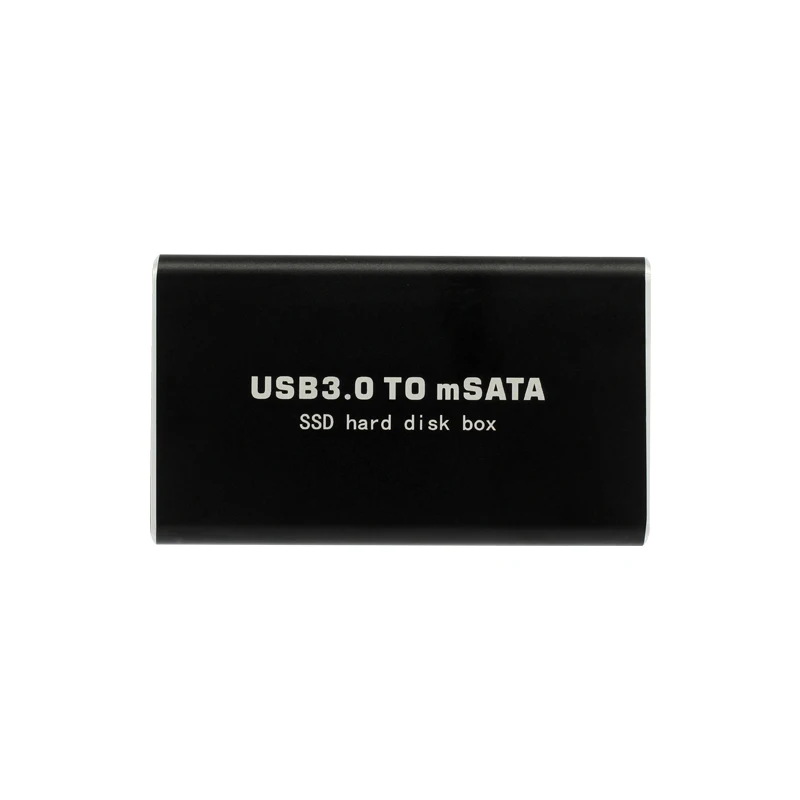 Мини PCI E mSATA SSD адаптер Caddy SuperSpeed USB 3 0 Портативный внешний твердотельный
