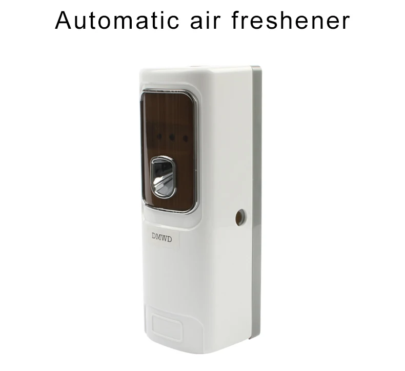 DMWD Automatic Air Freshener Light Sensor Regular Perfume Sprayer Machine Hotel Home Toilet Aerosol Fragrance Dispenser Diffuser