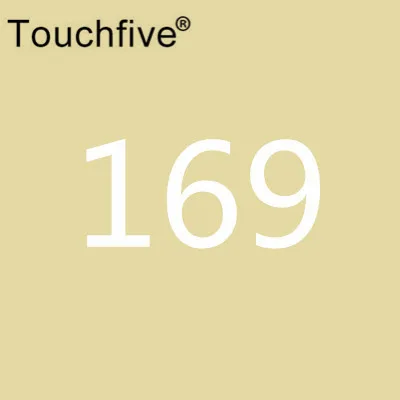169 TOUCHFIVE опционально цвет соответствия искусство маркеры Кисть ручка эскиз на спиртовой основе маркеры двойная головка манга ручки для рисования товары для рукоделия - Цвет: 169