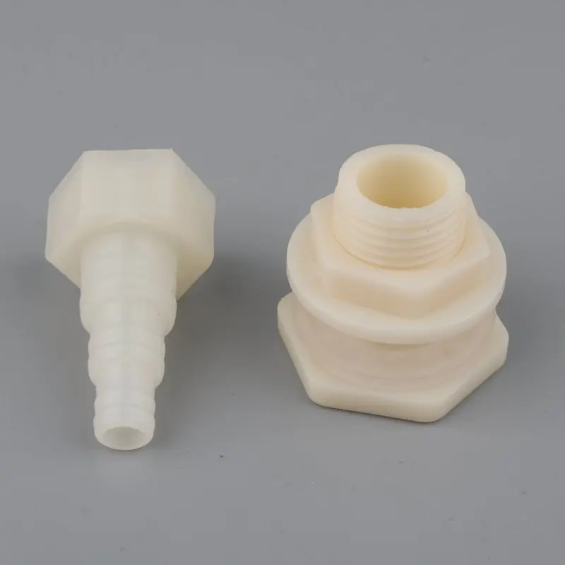 ABS 1/2 ''пластиковый соединитель для аквариума с аквариумом, адаптер для водорослей, пластиковые фитинги для ведра, соединения водонапорных башен