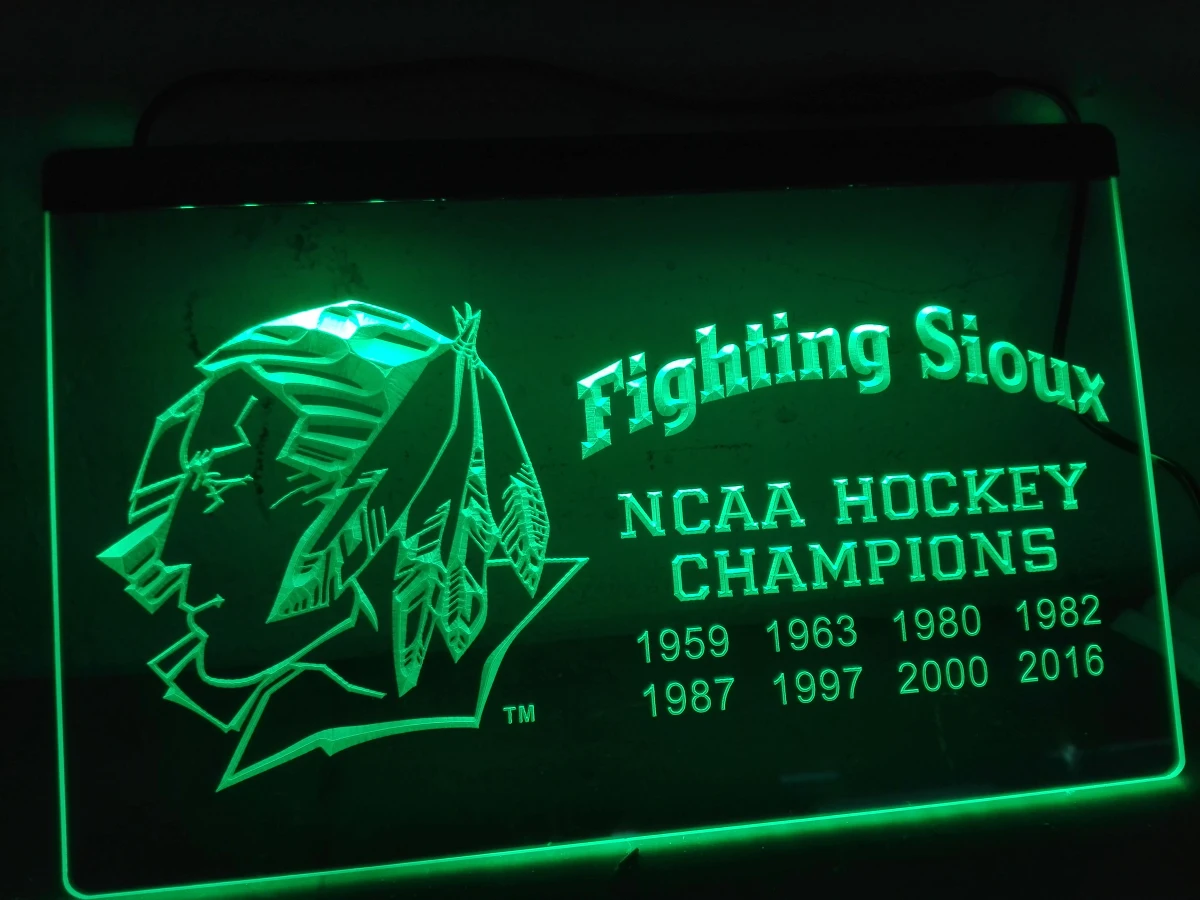 

LR063- Fighting Sioux 2016 LED Neon Light Sign
