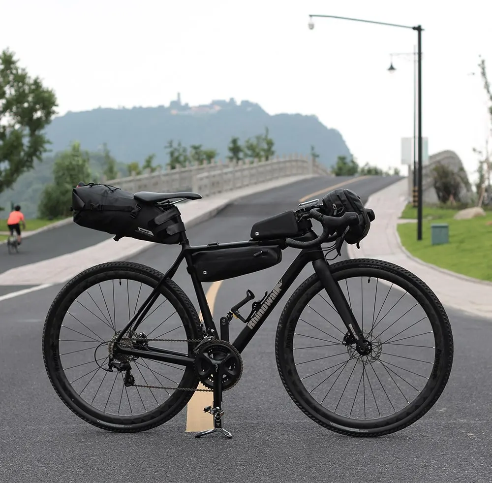 

10L Bike Bag Pouch Waterproof Storage Bags Cycling Rear Pack Pannier 840D Nylon Bicycle Saddle Tail Seat Bag