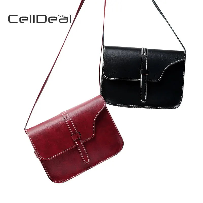 Celldeal новые модные женские туфли Crossbody Карамельный цвет Сумки на плечо милые