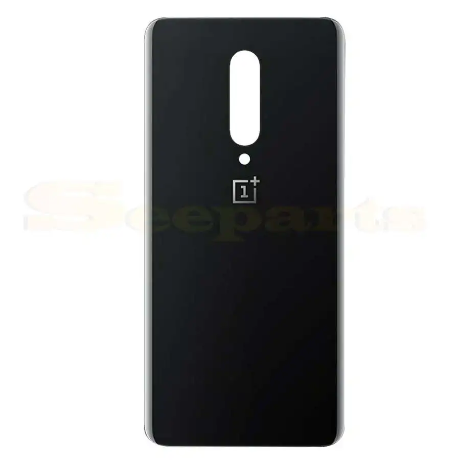 Black No Lens 7 Pro Оригинальное 3D стекло для OnePlus 7 Pro, задняя крышка батареи, задняя крышка, стекло для Oneplus 7Pro, крышка батареи 7 Pro, чехол для корпуса, стекло - Цвет: Black No Lens 7 Pro