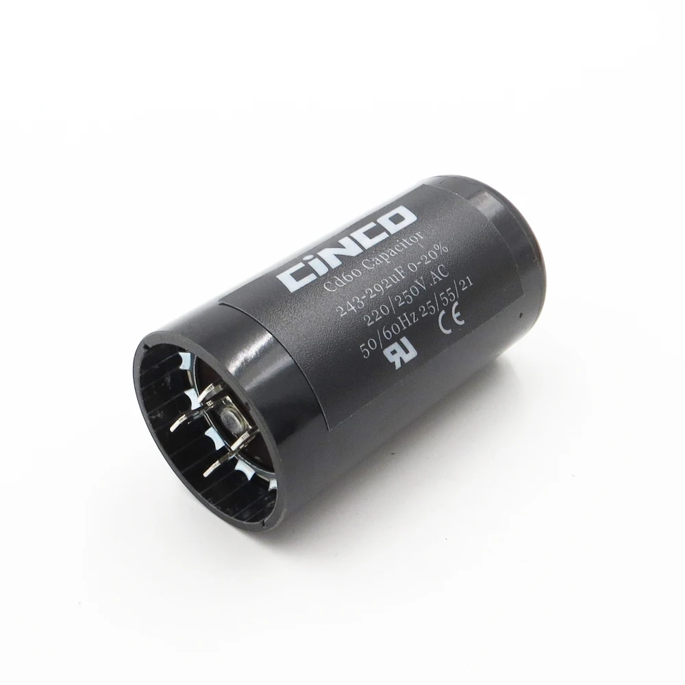 Конденсаторы двигателя CD60 243 мкФ 292MFD 220V 250V 275V RV Пуск 292 mf uF компрессор HVAC