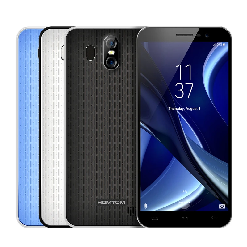 Оригинальный 5 дюймов HOMTOM S16 смартфон 3g MTK6580 Quad core 1. Гц Android 7 0 2 ГБ Оперативная