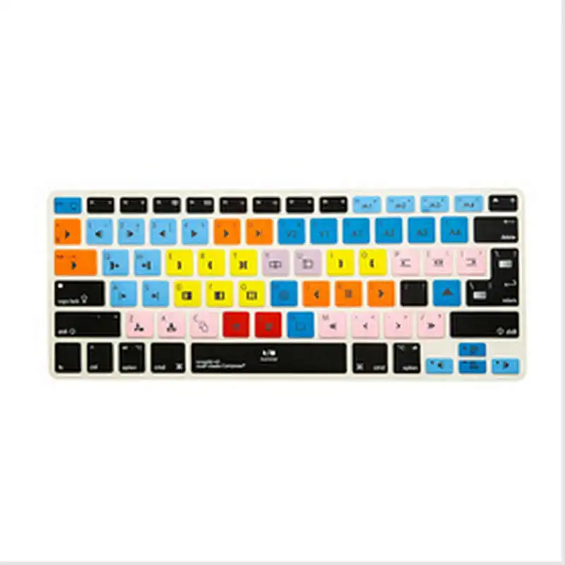 Функциональный силиконовый чехол Avid для клавиатуры Macbook Air 13 дюймов Pro 15 США и