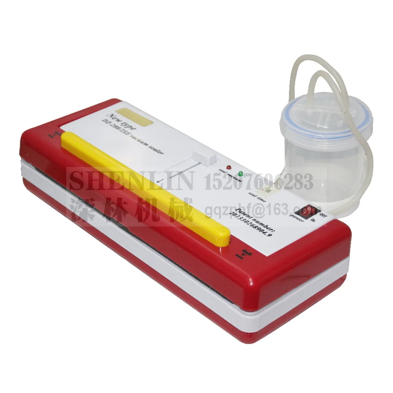 110V Vacuum Sealer SHENLIN DZ280/2SE вакуумная упаковка для водных рыб, инструмент для пищевых продуктов, вакуумный Хранитель упаковочная машина для сумок, упаковка для влажных и сухих вещей - Цвет: 110V Vacuum Sealer