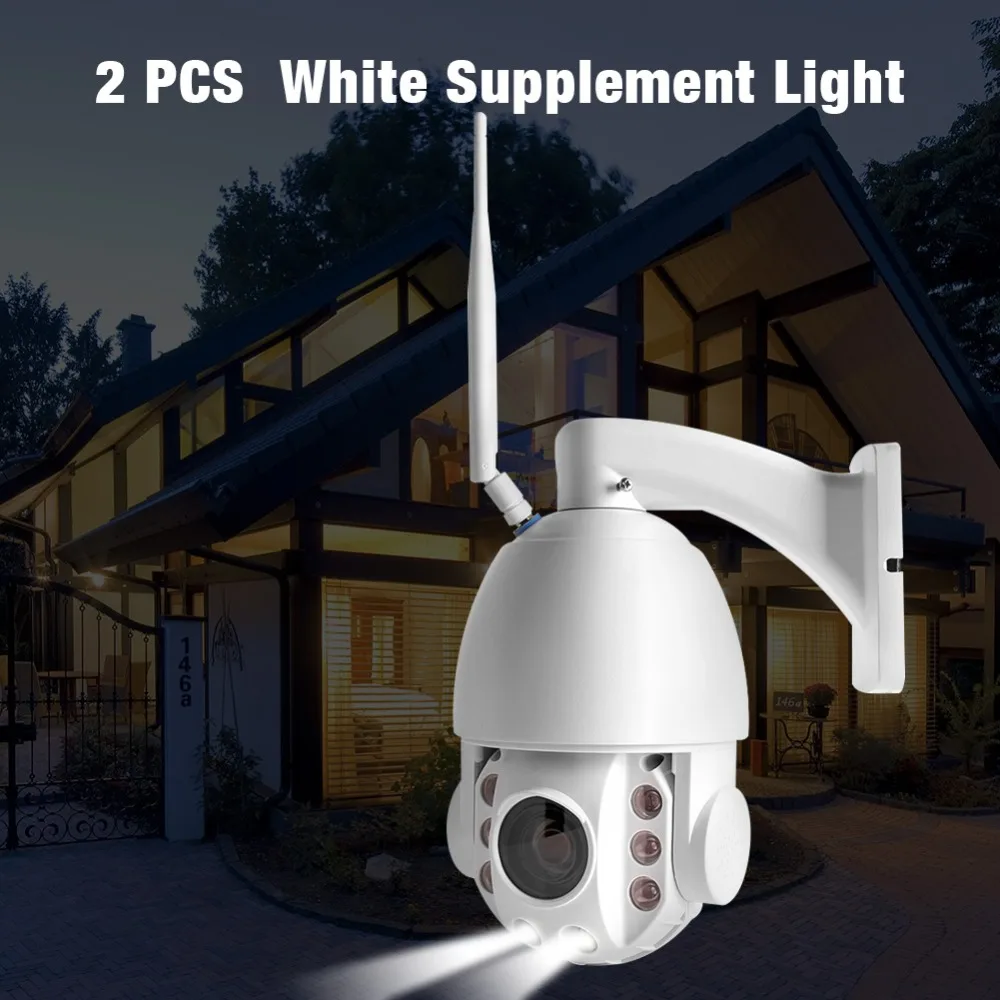 HD 1080P Беспроводная PTZ IP камера WIFI 20X оптический зум наружная охранная видео CCTV