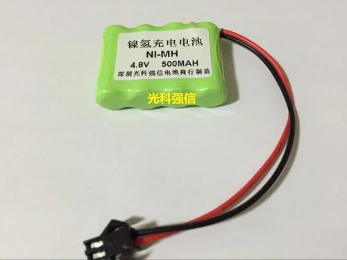 New authentic 4.8V 2/3AAA 500MAh nickel hydrogen battery NI-MH circuit board equipment toys | Электроника