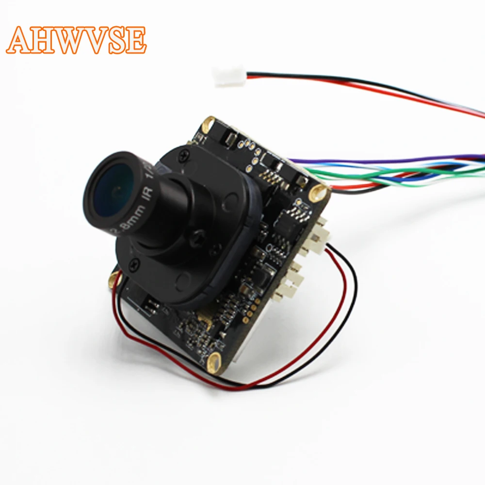 AHWVSE Hi3516C + IMX322 1080P 25Fps плата модуля ip камеры 2 8 мм объектив 720P 960P CCTV с кабелем LAN 16 ONVIF