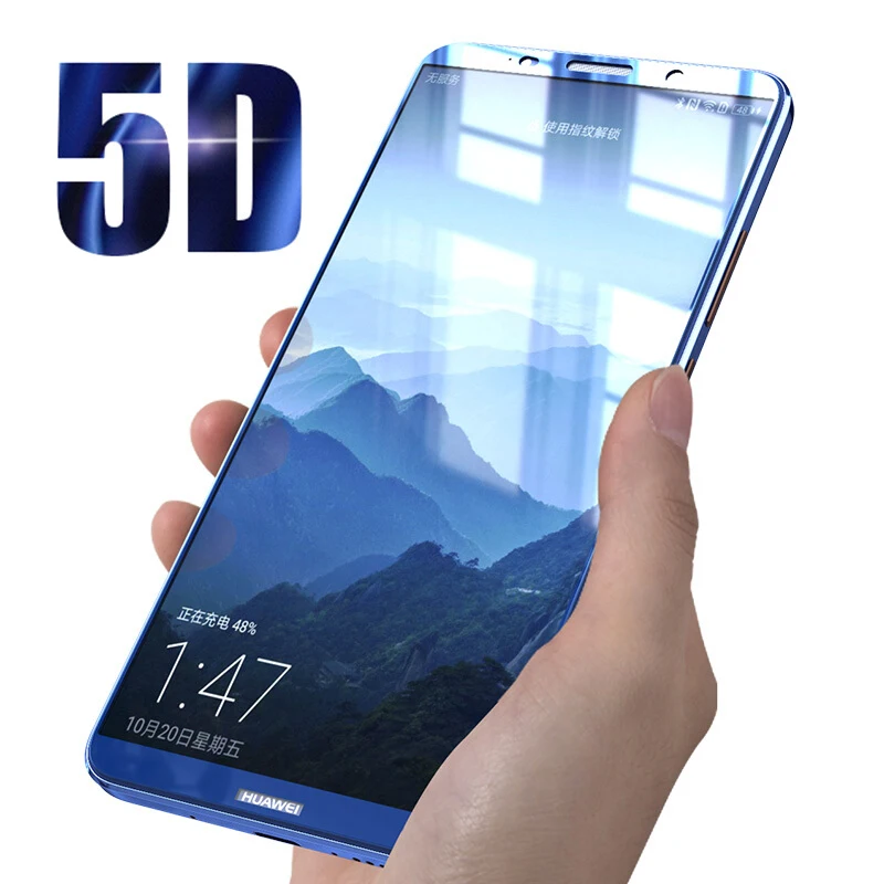 5D полное клеевое стекло на honor 9 lite light для Huawei honer Защитная пленка экрана