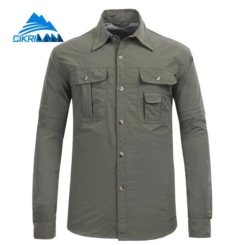 Рубашка мужская быстросохнущая ульсветильник для спорта кемпинга альпинизма