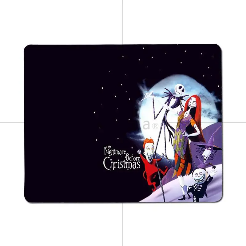 25X29cm MaiYaCa Кошмар перед Рождеством геймерские игровые коврики резиновый коврик для мыши Размер для 25X29 см 18x22 см игровые коврики для мыши - Цвет: 25X29cm
