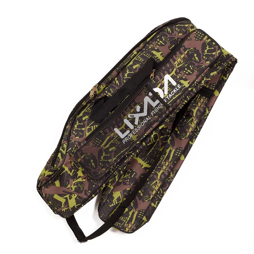 Lixada складные сумки для удочек Оксфорд сумка хранения удочки 130/150 см 2 слоя катушки