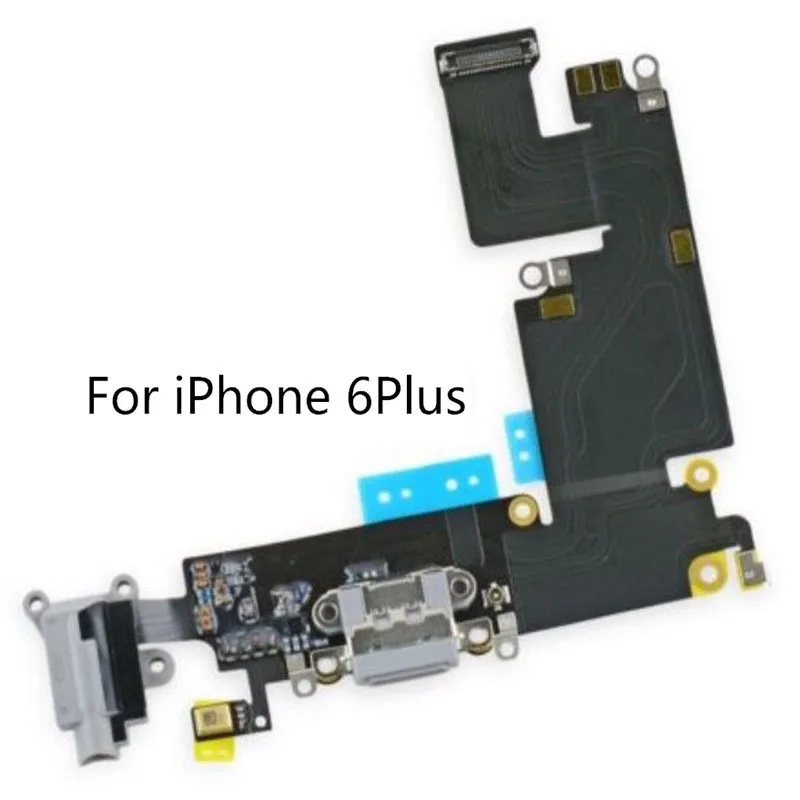 Сменный зарядный usb разъем для iPhone 5 5C 6 6S 7 8 Plus X гибкий кабель наушников|Шлейфы