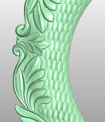 

Frame 3D model in STL format cnc carving engraving router relief Artcam Aspire F22
