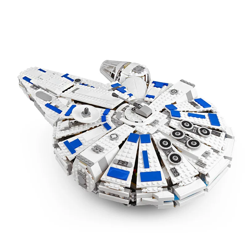 Совместимы 75212 05142 StartWars Kessel Run Millennium Falcon строительные блоки модель игрушки для
