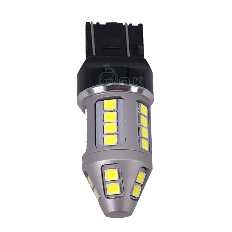 2шт T20 7443 светодиодный 30SMD 2835 Светодиодный 30 Вт Автомобильные стоп сигналы для