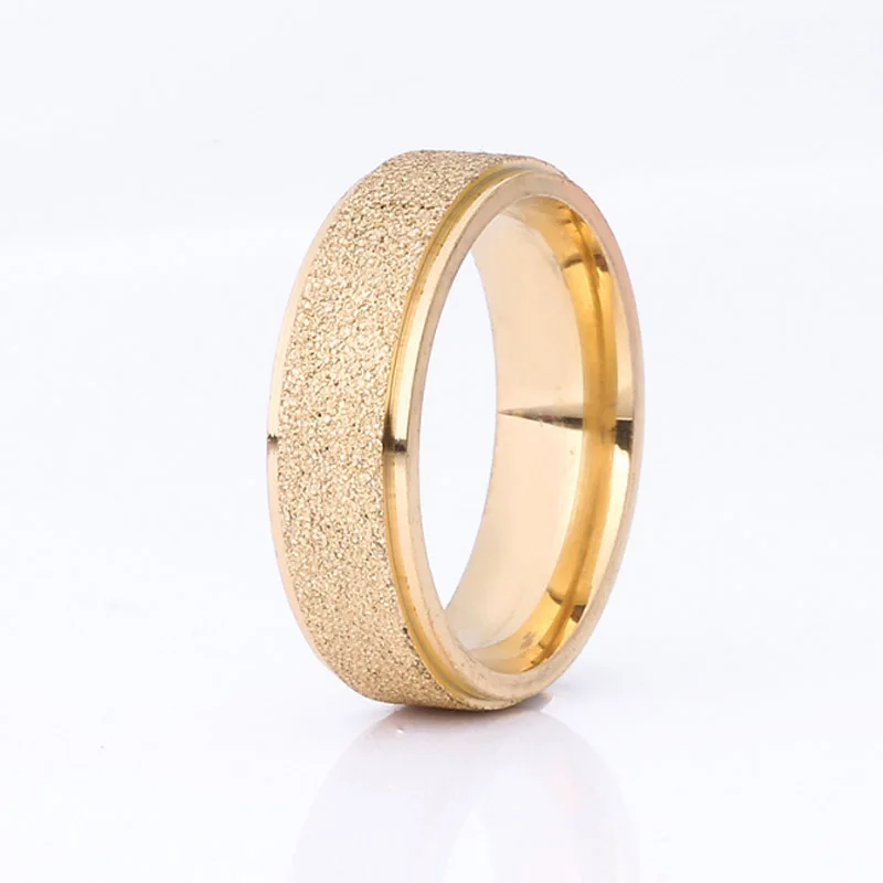 Новое матовое кольцо LNRRABC из нержавеющей стали цвета розового золота для мужчин и